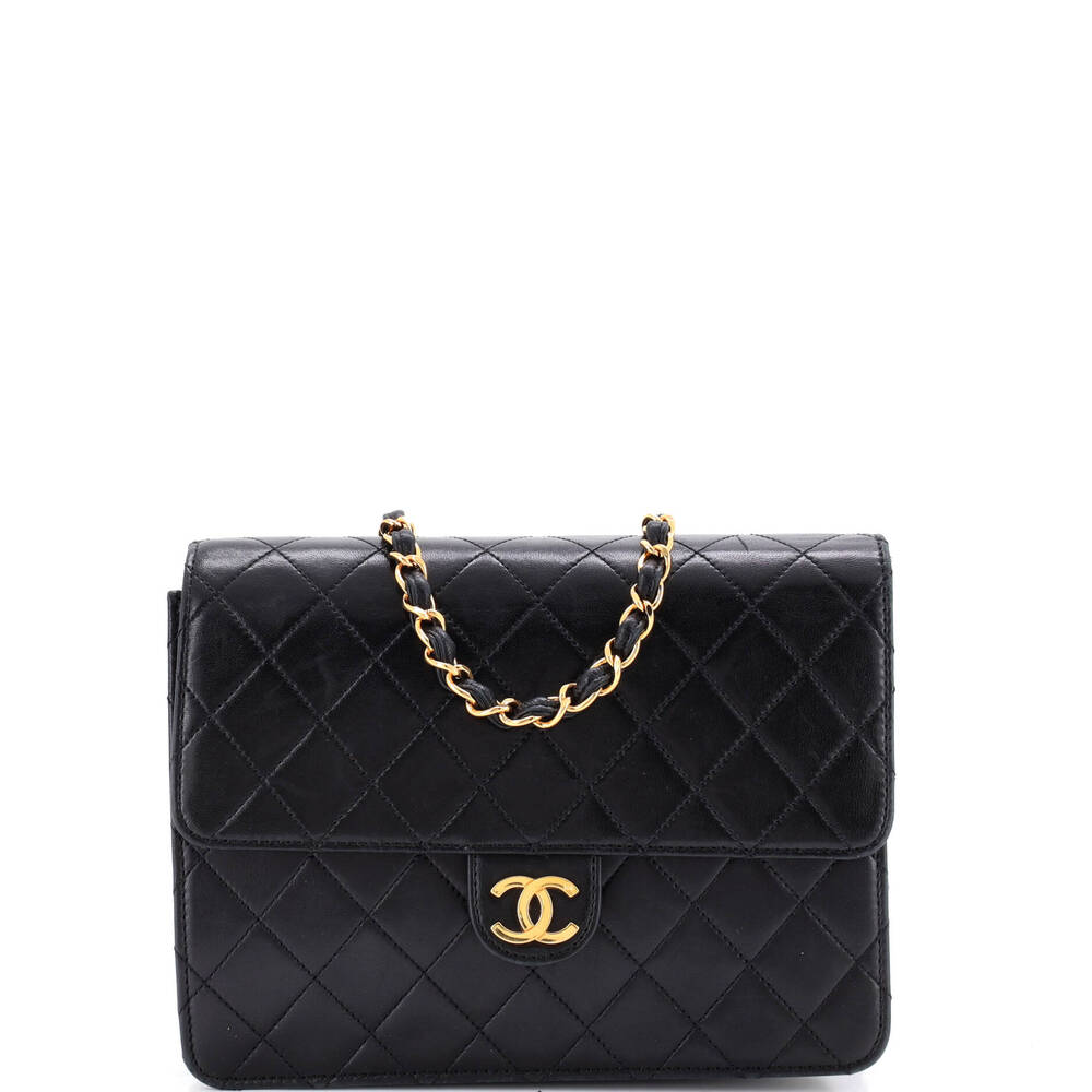 Chanel Vintage Square Cc Flap Bag #255001C40B